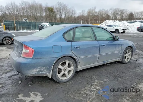 2006 Subaru Legacy 2.5I Limited z USA, uszkodzony, nr VIN 4S3BL626567211327